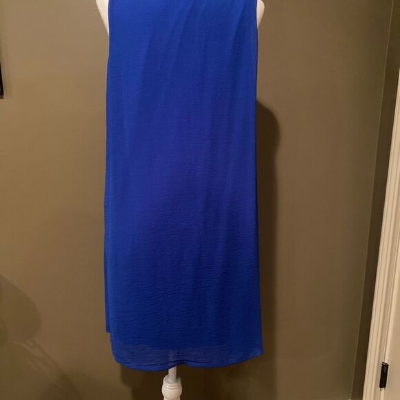 Tacera Blue Sleeveless Dress Plus Size 1X - Picture 9 of 9